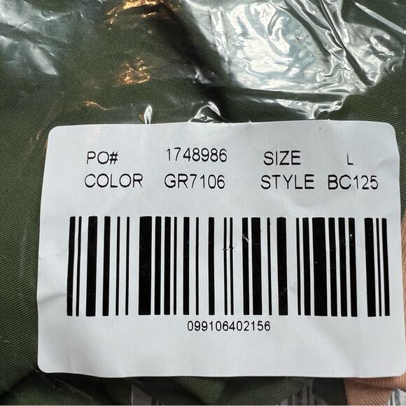 J.CREW Curved Waist Cheeky Bikini Bottom Cool Cyprus Green Stretch Large NEW - Picture 9 of 10